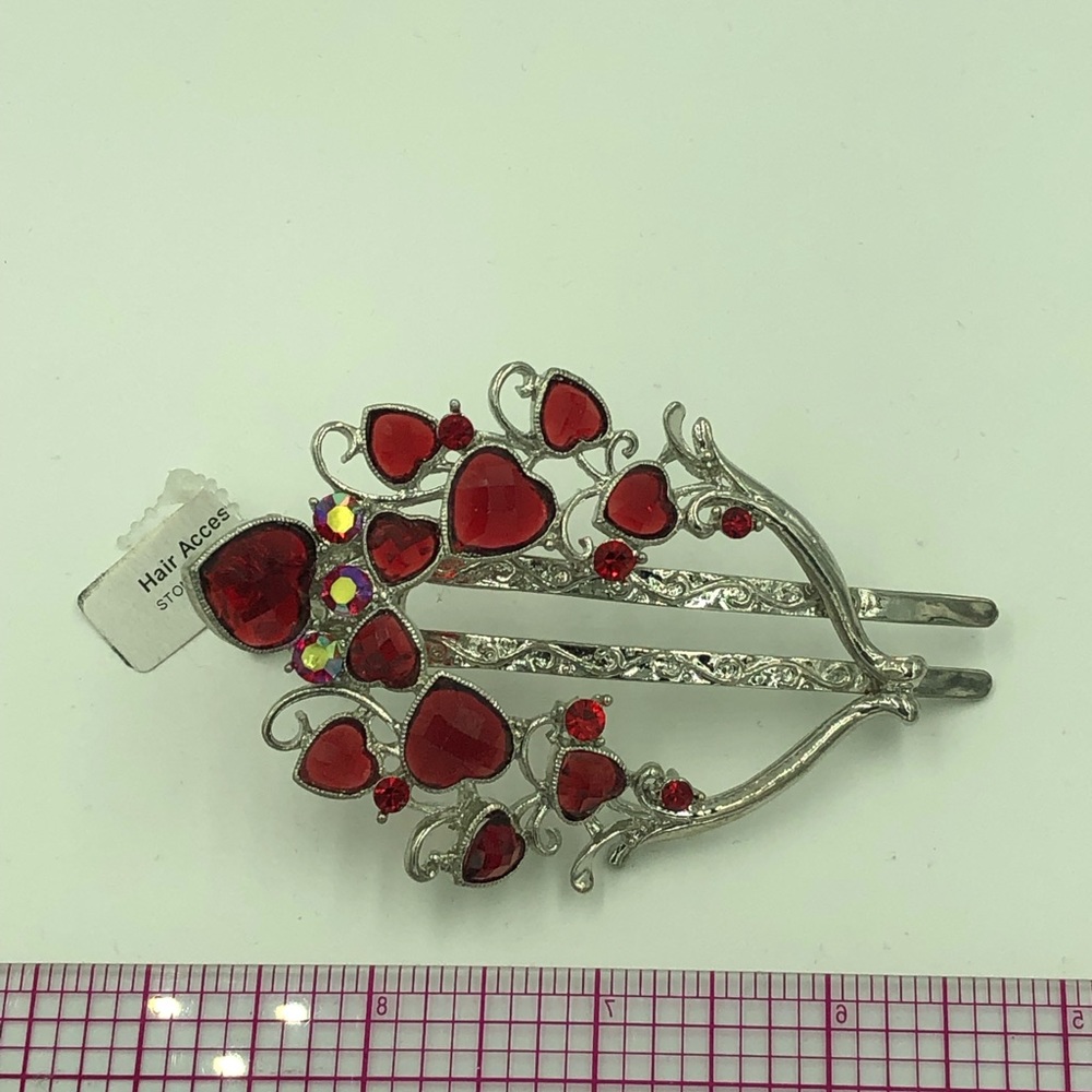 Fashion Metal, crystal hair clip